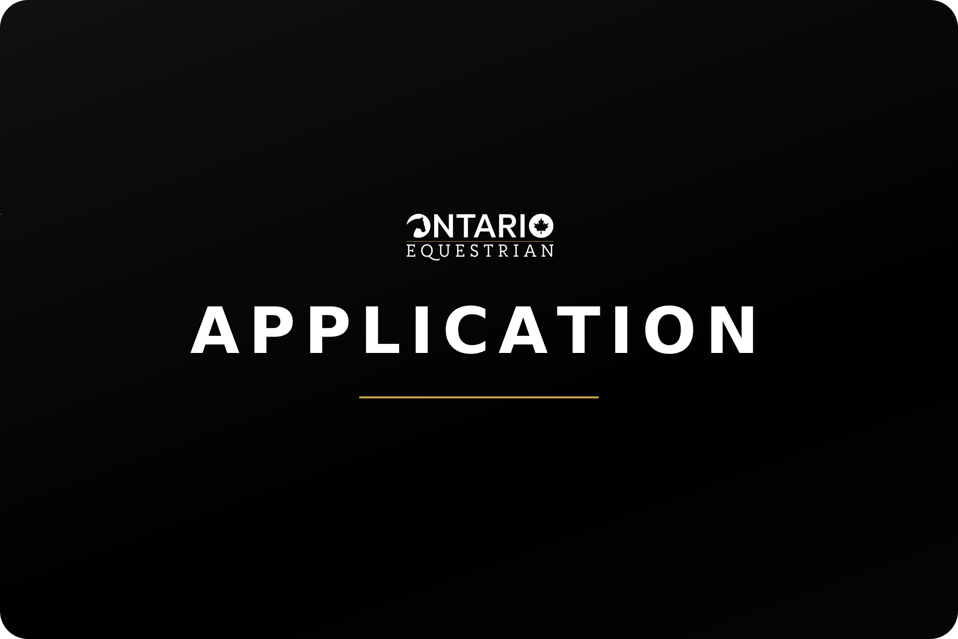 OE Officials Program Application